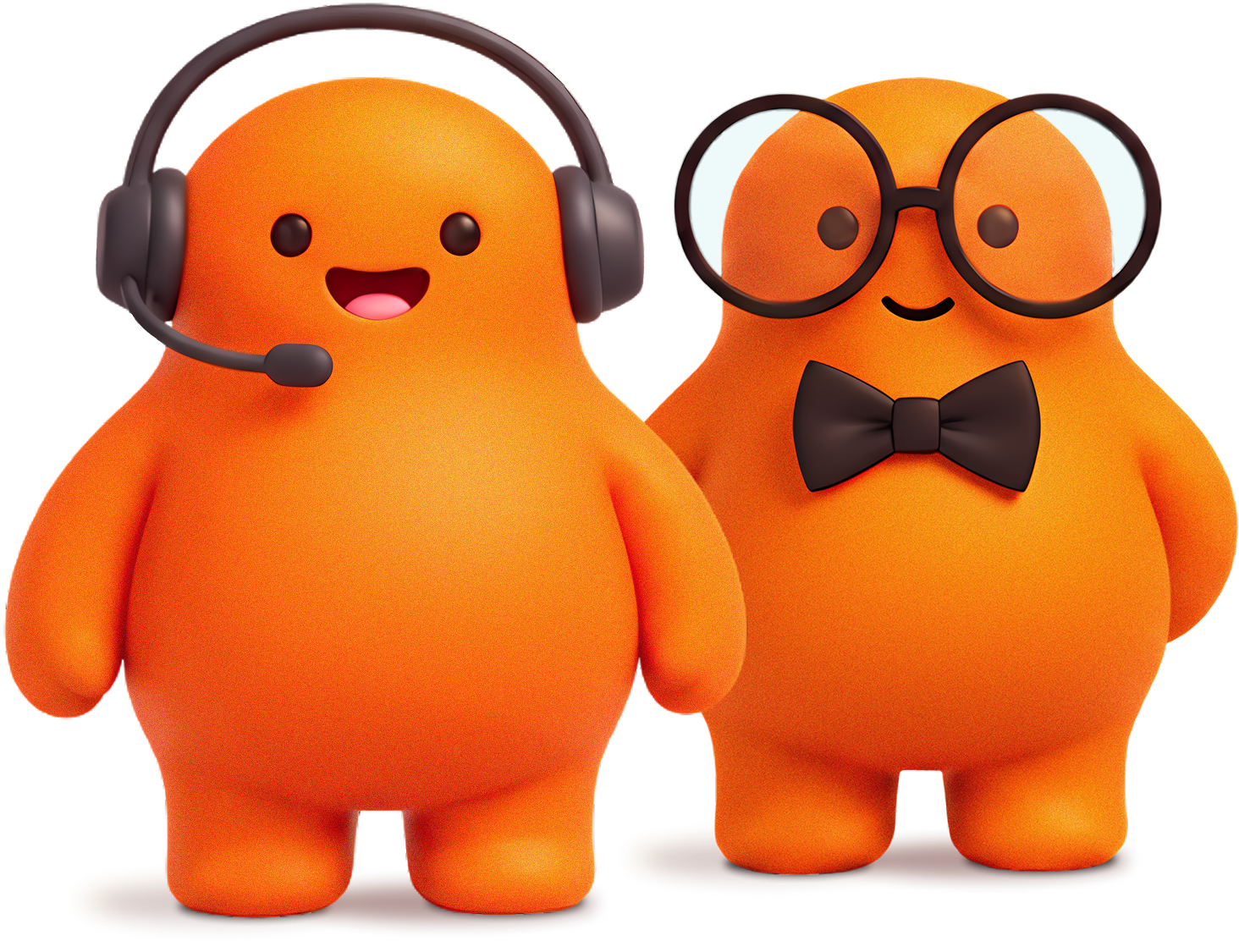 HeyHai AI mascot characters